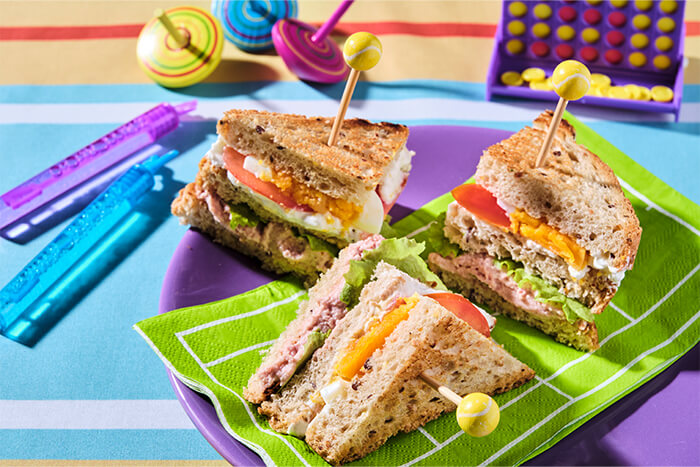 Mini club sandwich con Spunti al Prosciutto